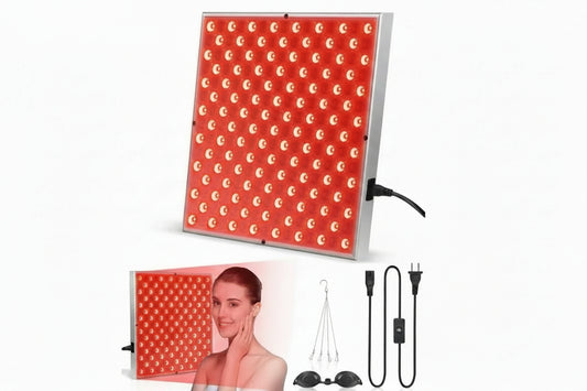 LED Red Light Therapy Panel Lamp for Facial anti Aging Skin Care Beauty 225 LED Light Body Pain Relief Physical Therapy Tools