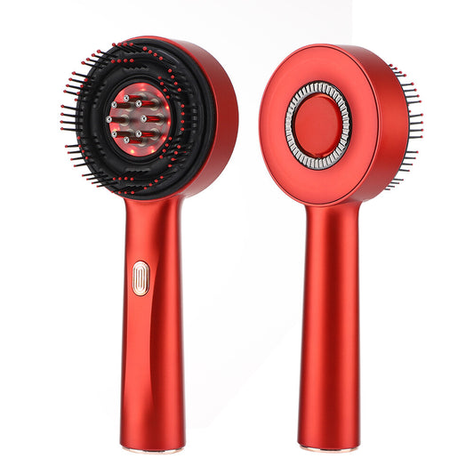 Electric Red Light Hair Brush for Hair Growth Hair Oil Applicator Massager Comb